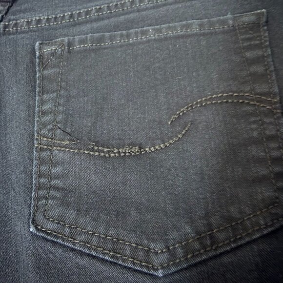 Signature By Levi Strauss & Co. Womens At Waist Bootcut Jeans Size 14 Medium - Picture 4 of 16